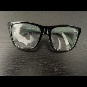 Gucci clear glasses